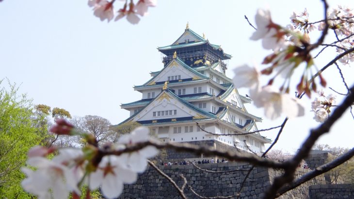2019年もサクラを愛でる　世界に通じる大阪城